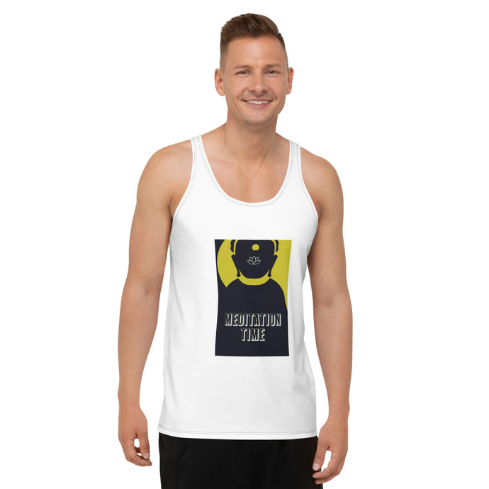 Meditation Time Unisex Tank Top