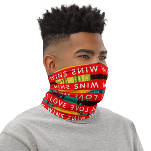 LOVE WINS Neck Gaiter