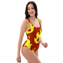 Load image into Gallery viewer, NOT YOUR FLAMMING CHEETOS One-Piece Swimsuit
