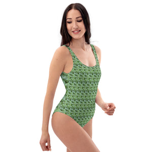 Strawberry Summer Vibes One-Piece Swimsuit