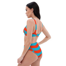 Load image into Gallery viewer, RACER SQUAD Recycled high-waisted bikini
