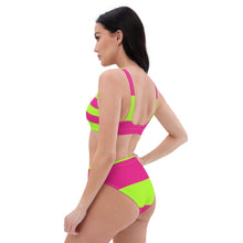 Load image into Gallery viewer, STRAWBERRY KIWI ANGEL Recycled high-waisted bikini
