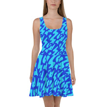 Load image into Gallery viewer, OCEAN BLUE Skater Dress
