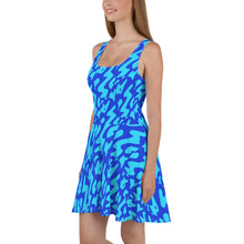 Load image into Gallery viewer, OCEAN BLUE Skater Dress
