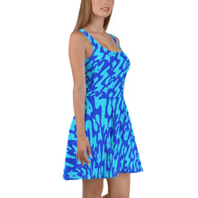 Load image into Gallery viewer, OCEAN BLUE Skater Dress
