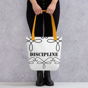 DISCIPLINE Tote bag