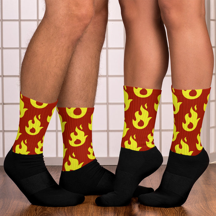 NOT YOUR FLAMMING CHEETOS Socks