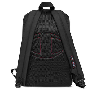 BLACK IS BEAUTIFUL Embroidered Champion Backpack