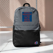 Load image into Gallery viewer, Embroidered Champion Backpack
