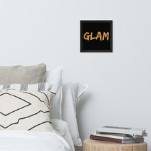 Load image into Gallery viewer, GLAM Framed poster
