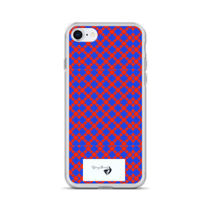 BLUE LIGHTS iPhone Case