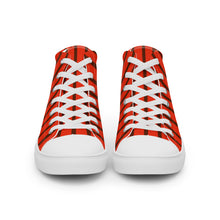 Load image into Gallery viewer, RED ZONE Men’s high top canvas shoes
