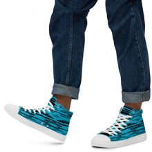 Load image into Gallery viewer, BLUE MATRIX Men’s high top canvas shoes
