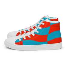 Load image into Gallery viewer, WANNA RACE Men’s high top canvas shoes
