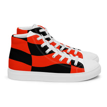 Load image into Gallery viewer, ROSE Men’s high top canvas shoes
