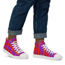 Load image into Gallery viewer, ROYAL FAMILY Men’s high top canvas shoes
