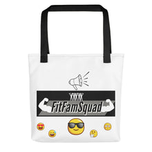 Load image into Gallery viewer, Fitfam Squad Emoji Tote bag
