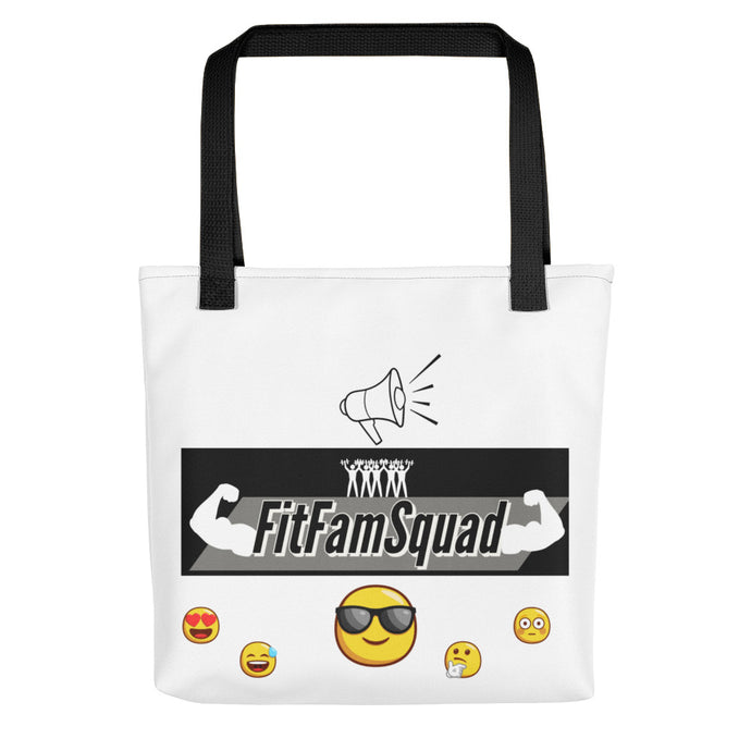 Fitfam Squad Emoji Tote bag