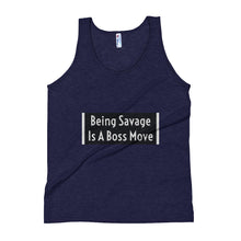 Load image into Gallery viewer, Being Savage Unisex Tank Top
