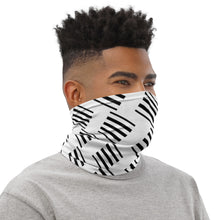 Load image into Gallery viewer, Black &amp; White Neck Gaiter
