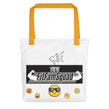 Load image into Gallery viewer, Fitfam Squad Emoji Tote bag
