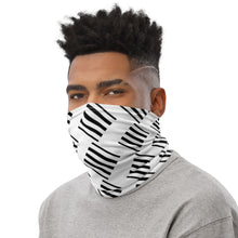 Load image into Gallery viewer, Black &amp; White Neck Gaiter
