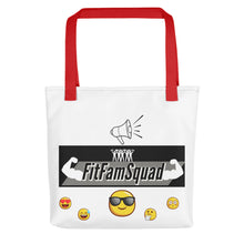 Load image into Gallery viewer, Fitfam Squad Emoji Tote bag
