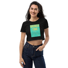 Load image into Gallery viewer, BRUNCH TIME Organic Crop Top
