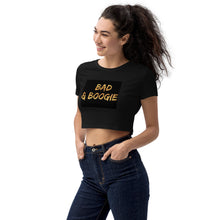 Load image into Gallery viewer, BAD AND BOOGIE Organic Crop Top
