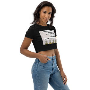 CANCEL PINEAPPLE Organic Crop Top