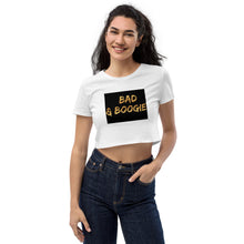 Load image into Gallery viewer, BAD AND BOOGIE Organic Crop Top
