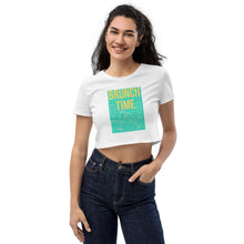 Load image into Gallery viewer, BRUNCH TIME Organic Crop Top
