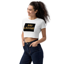 Load image into Gallery viewer, BAD AND BOOGIE Organic Crop Top
