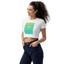 Load image into Gallery viewer, BRUNCH TIME Organic Crop Top
