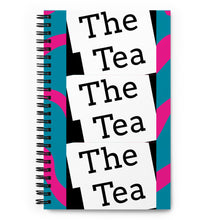 Load image into Gallery viewer, THE TEA Spiral notebook
