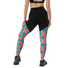 Load image into Gallery viewer, X RATED ORANGE Sports Leggings
