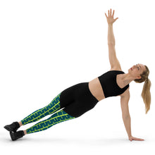 Load image into Gallery viewer, GREEN MACHINE Sports Leggings
