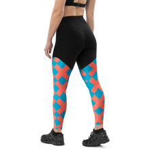 Load image into Gallery viewer, X RATED ORANGE Sports Leggings
