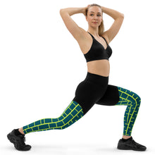 Load image into Gallery viewer, GREEN MACHINE Sports Leggings
