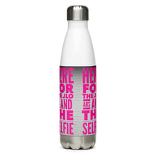 Load image into Gallery viewer, ABS &amp; SELFIE Stainless Steel Water Bottle
