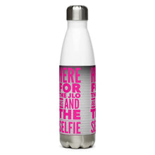 Load image into Gallery viewer, ABS &amp; SELFIE Stainless Steel Water Bottle
