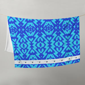 OCEAN BLUE Throw Blanket