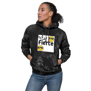 FIERCE Unisex Champion tie-dye hoodie