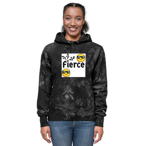 FIERCE Unisex Champion tie-dye hoodie