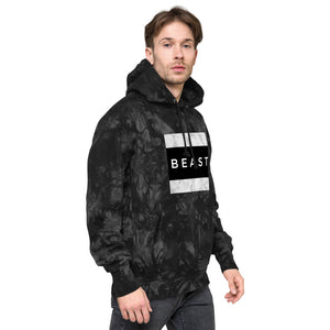 BEAST Unisex Champion tie-dye hoodie