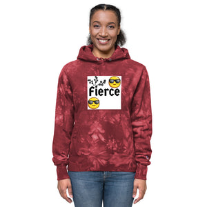 FIERCE Unisex Champion tie-dye hoodie