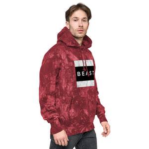 BEAST Unisex Champion tie-dye hoodie