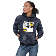 Load image into Gallery viewer, FIERCE Unisex Champion tie-dye hoodie
