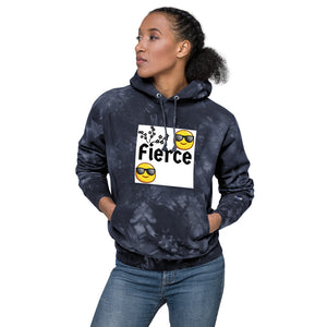 FIERCE Unisex Champion tie-dye hoodie