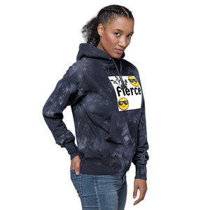 FIERCE Unisex Champion tie-dye hoodie